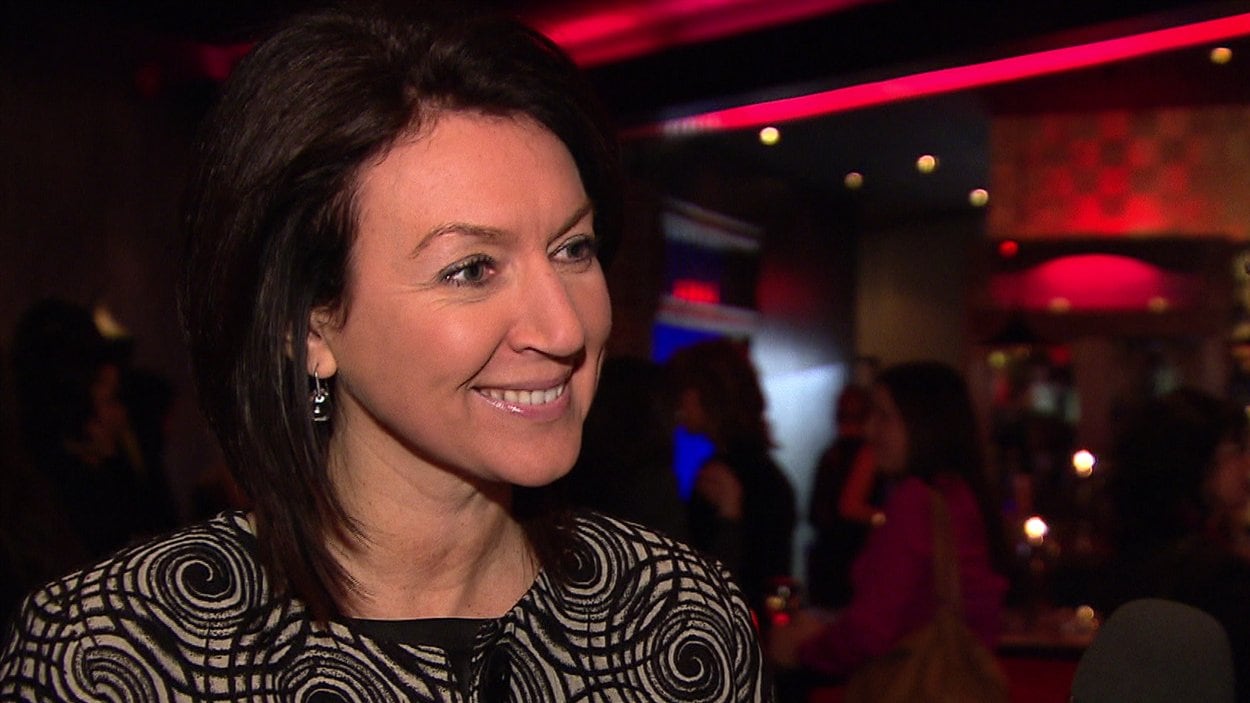 Nathalie Normandeau, de passage à Rimouski