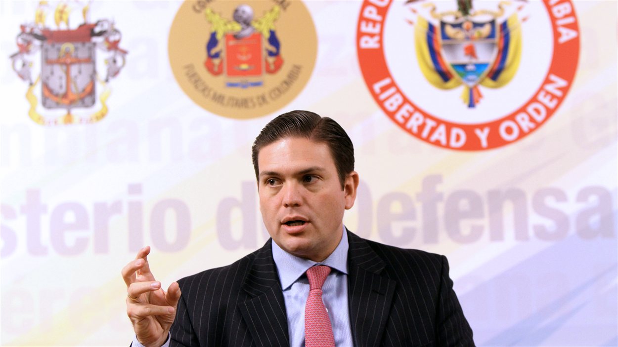 Le ministre de la Défense colombien, Juan Carlos Pinzon