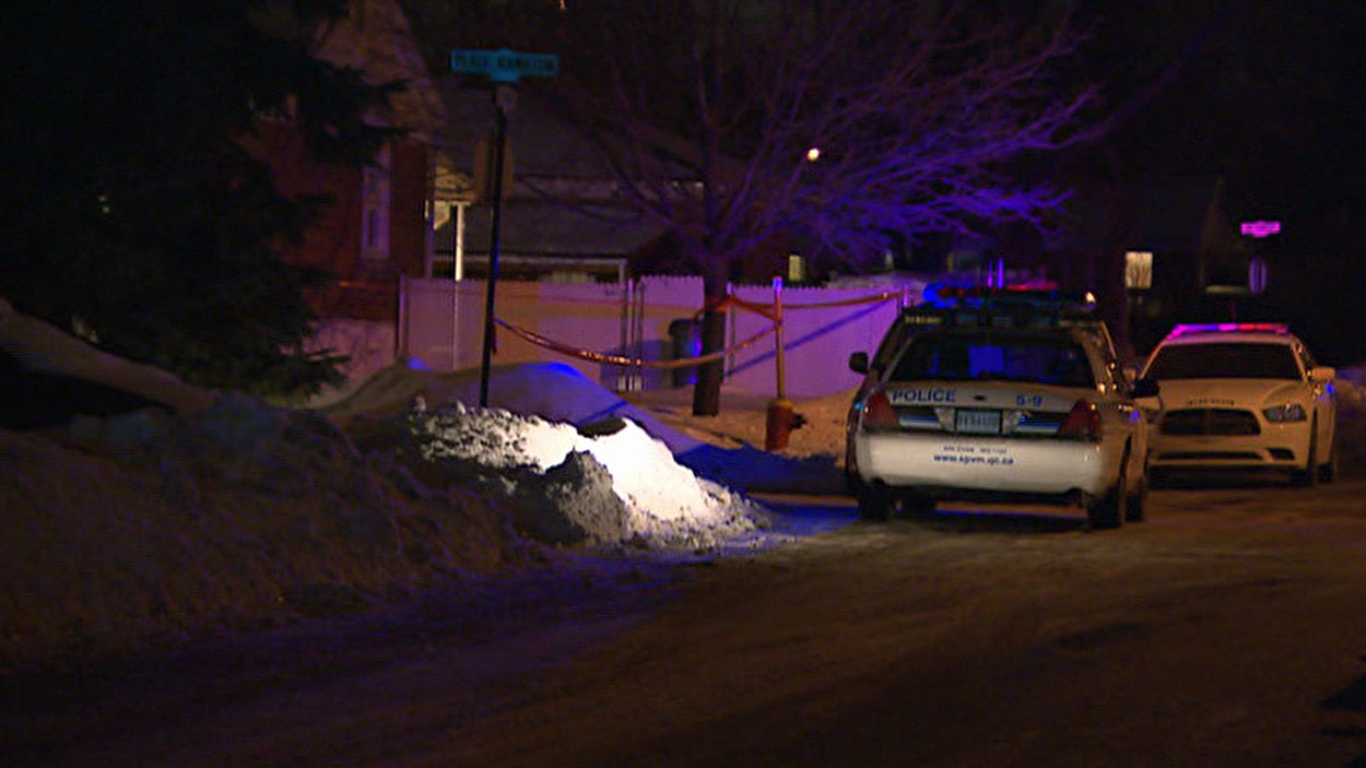 Lieu du drame, rue Hamilton à Dorval