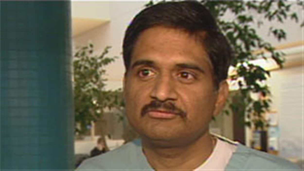 Le Dr Rao Tadepalli de l'association des médecins du Yukon.