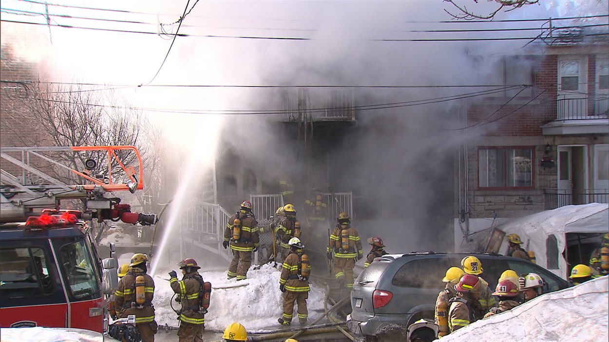 Incendie mortel dans SaintMichel RadioCanada