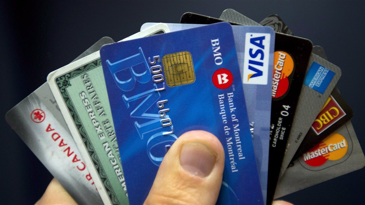Des cartes de crédit