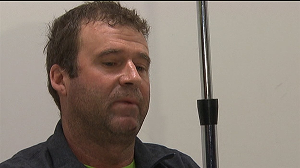 Benoît Robert, survivant du glissement de terrain de L'Épiphanie