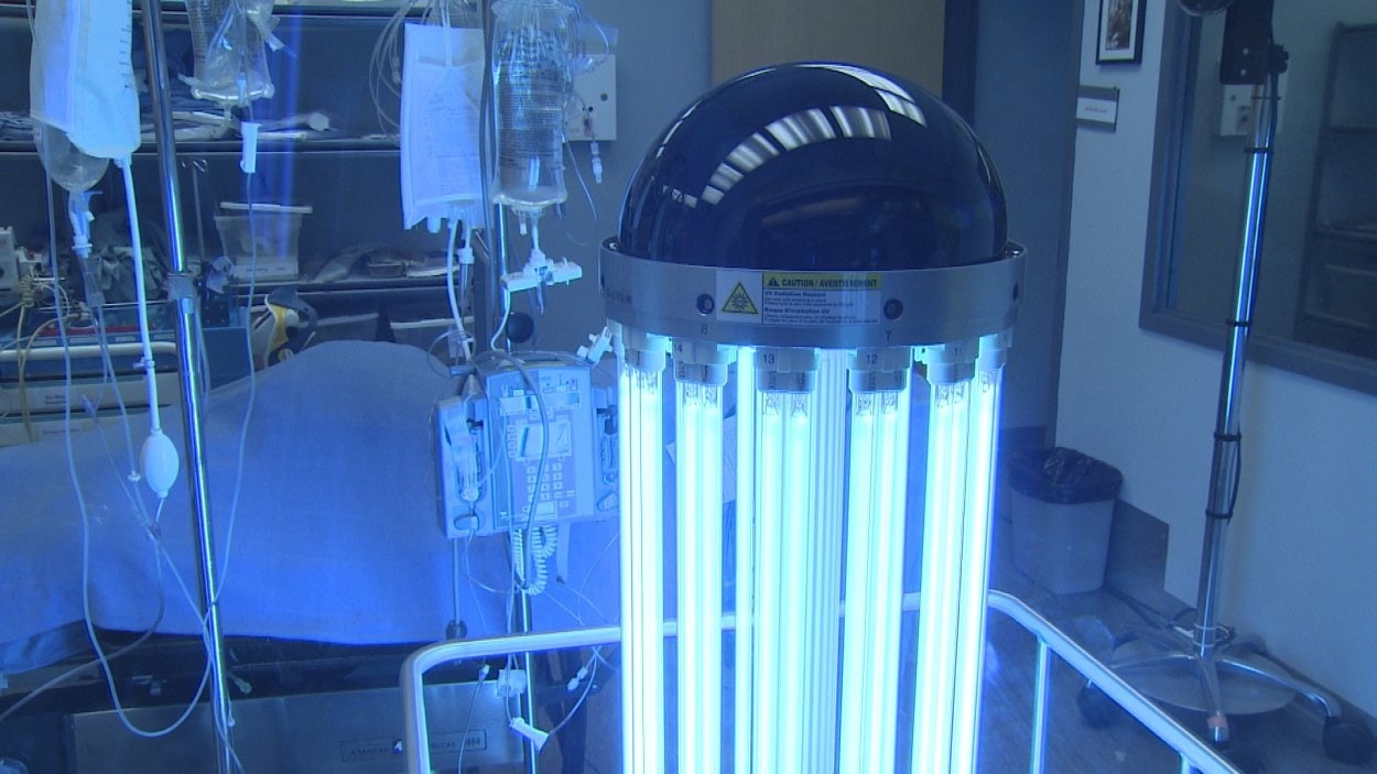 Le robot tueurs de germes Tru-D.