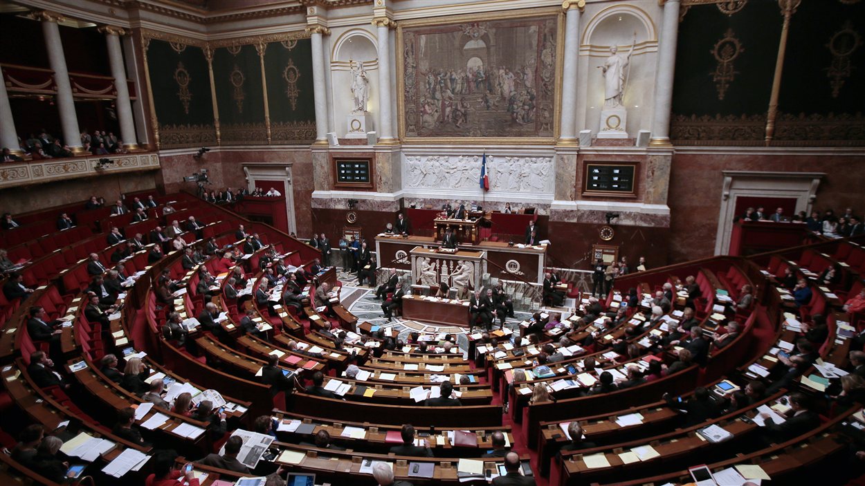 L'Assemblée nationale à Paris