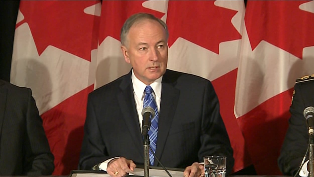 Le ministre de la Justice, Rob Nicholson, à Toronto, le 4 février