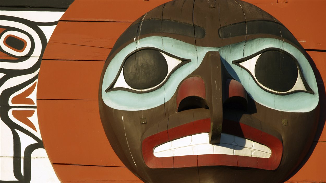 Un totem autochtone.