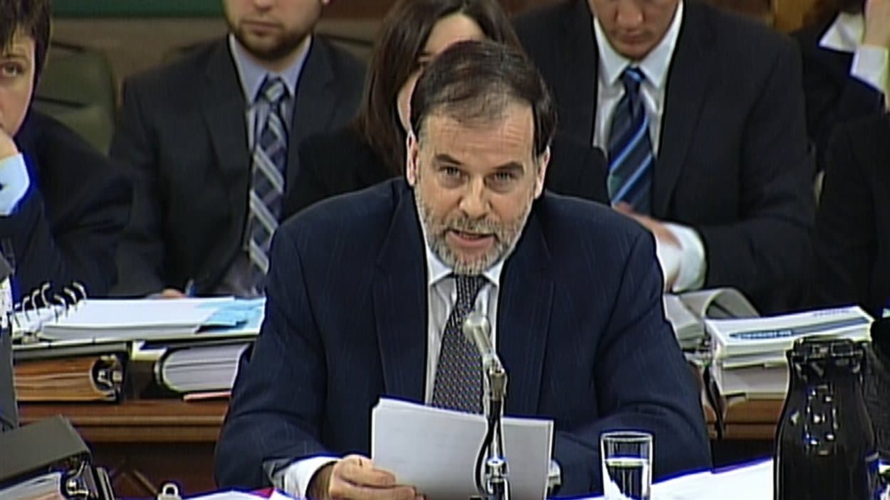 Le ministre québécois de l'Enseignement supérieur, Pierre Duchesne, à Québec