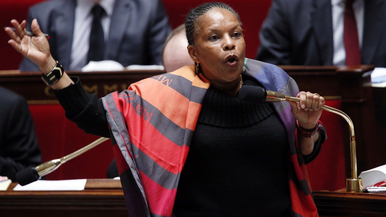 La ministre de la Justice de France, Christiane Taubira