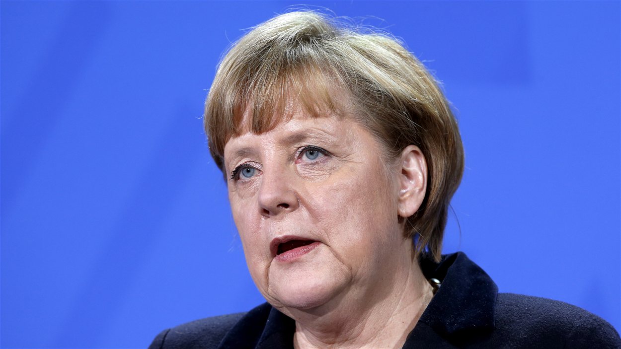 La chancelière fédérale allemande, Angela Merkel