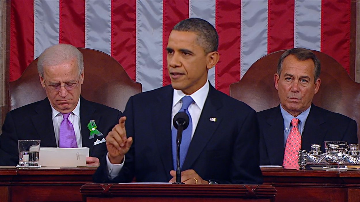 Barack Obama promet de s'occuper des armes et de la classe moyenne ...