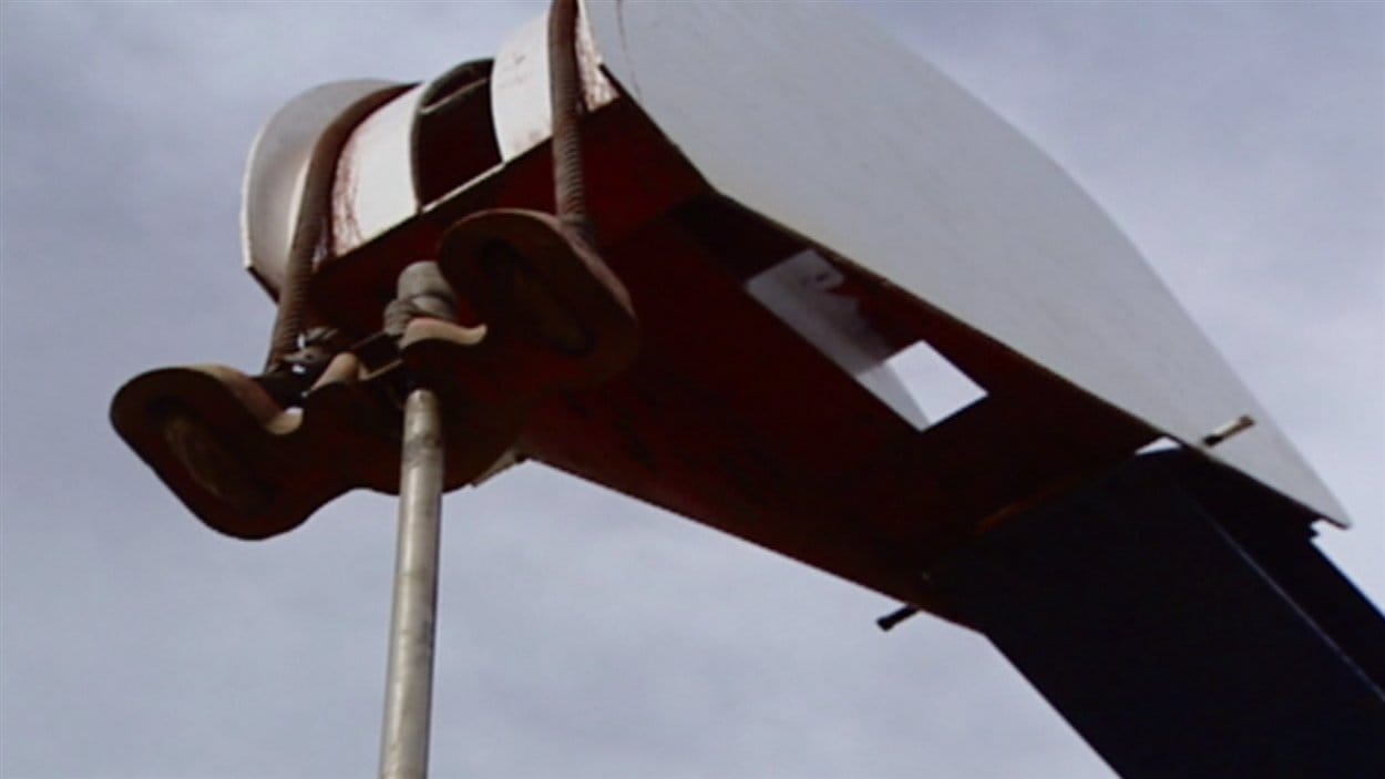 Station de pompage de pétrole à Gaspé