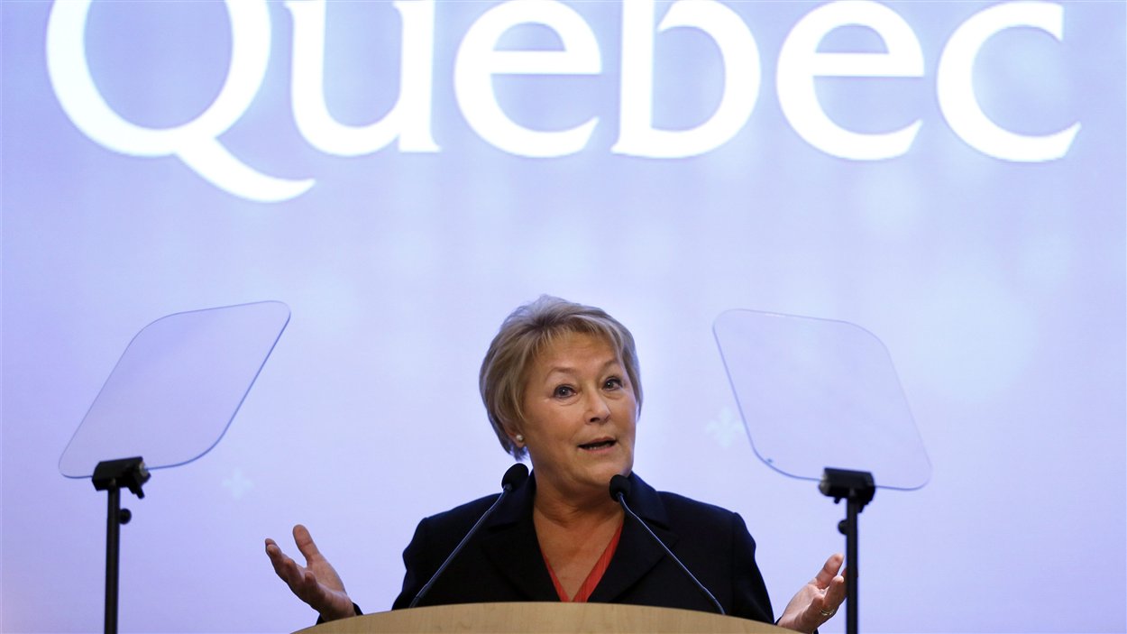 Pauline Marois, chef du Parti québécois (archives)