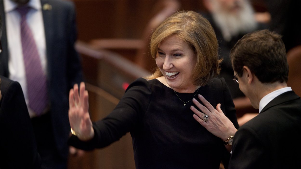 Tzipi Livni au parlement israélien