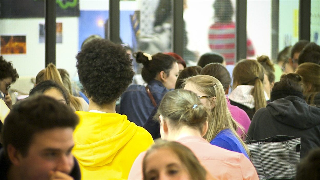 Des étudiants de niveau collégial