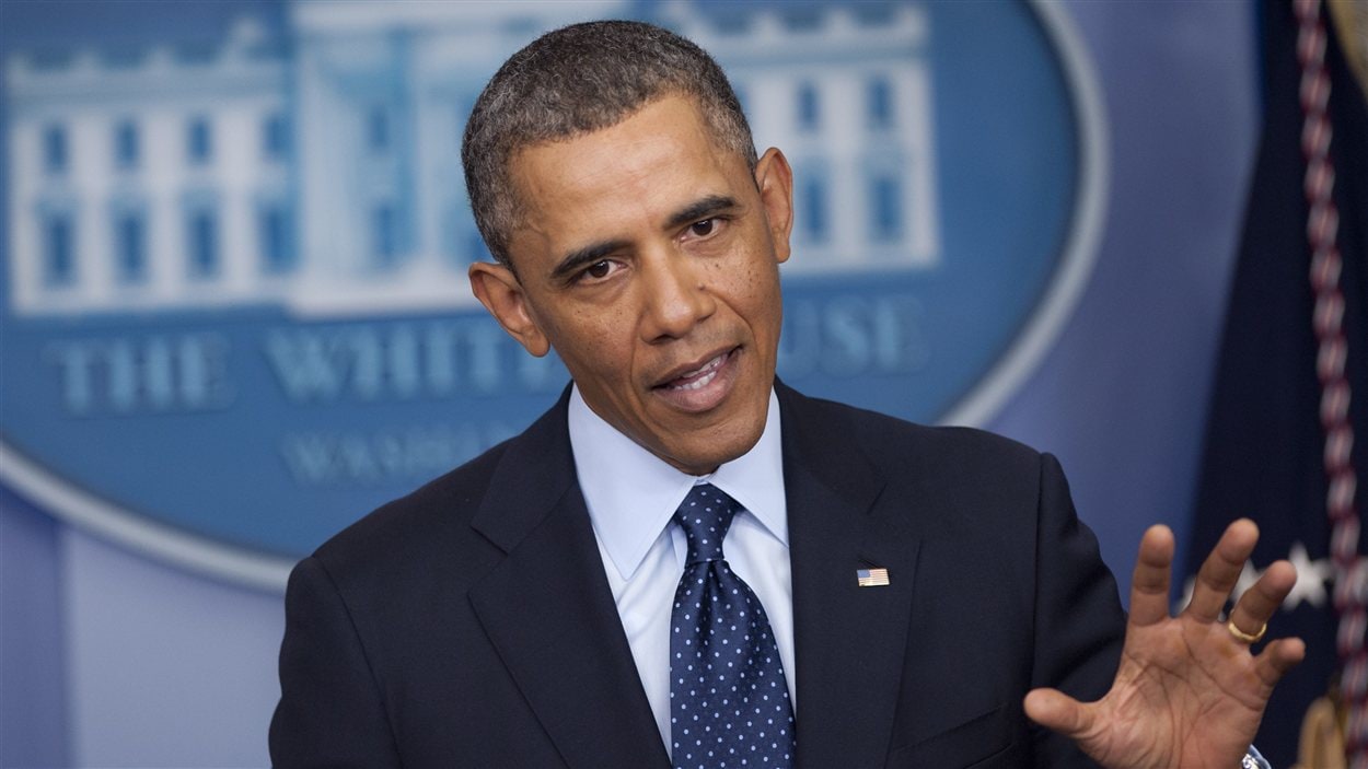 Le président américain Barack Obama s'adresse aux journalistes à la Maison-Blanche, vendredi 1er mars.