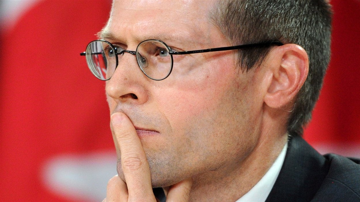 Olivier De Schutter lors de son passage à Ottawa en mai 2012