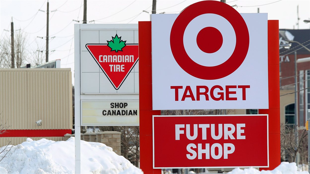 Affiche du Target de Guelph, en Ontario