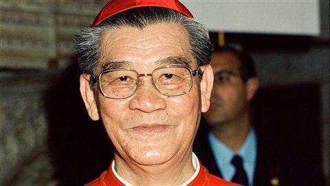 Le cardinal vietnamien Jean-Baptiste Pham Minh Man