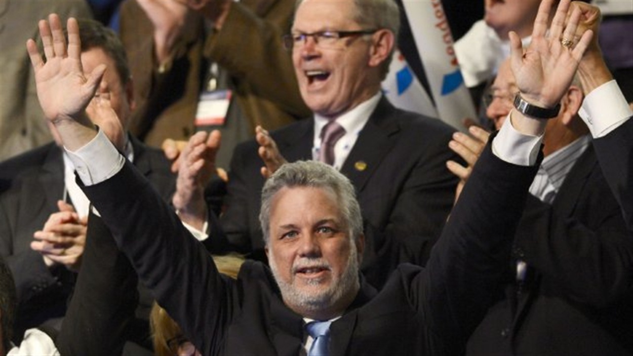Philippe Couillard est le nouveau chef du Parti libéral du Québec