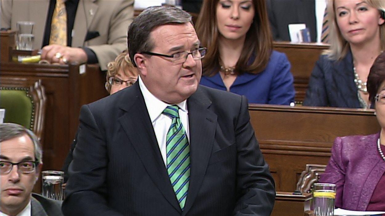 Le ministre des Finances, Jim Flaherty