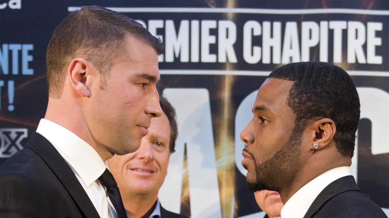 Lucian Bute et Jean Pascal