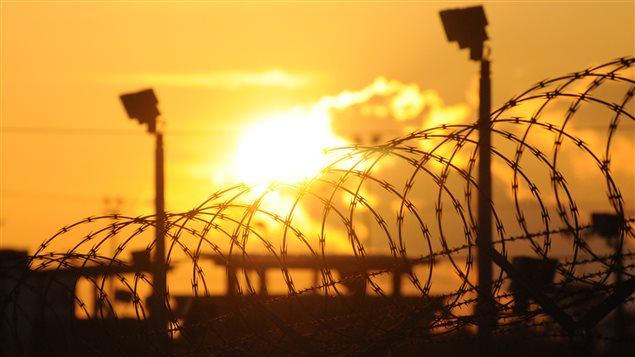 Le centre de détention américain « camp Delta », à Guantanamo Bay