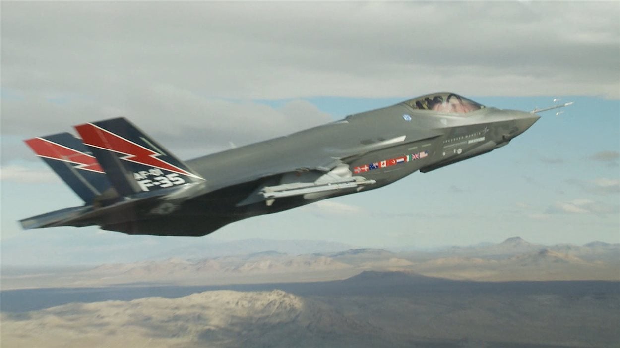 Le chasseur F-35 de Lockheed Martin