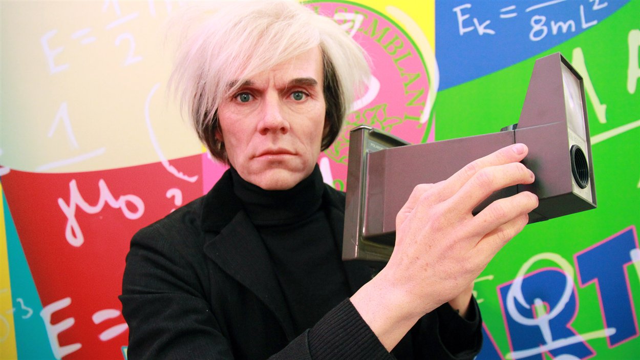 Le personnage d'Andy Warhol