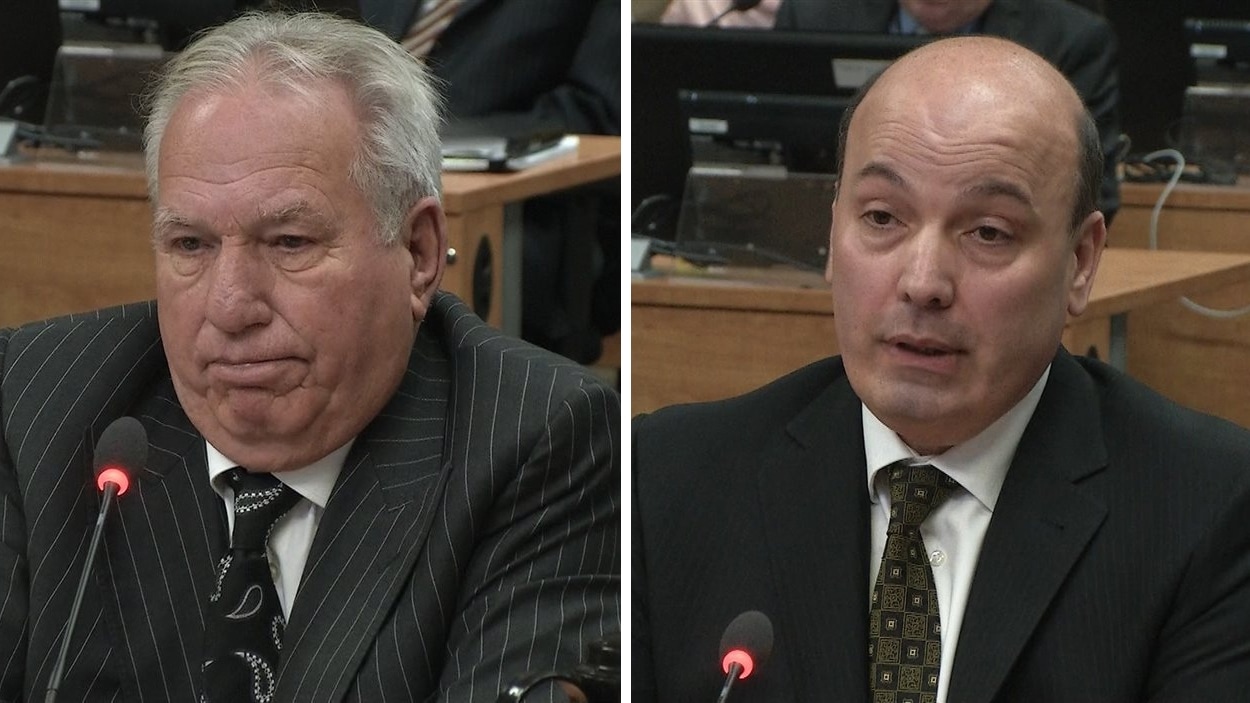 Bernard Trepanier et Frank Zampino