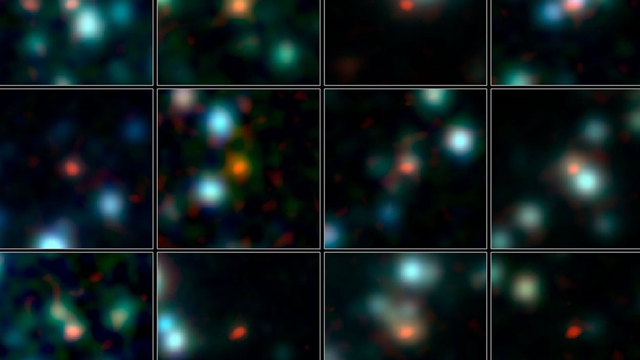 Des galaxies primordiales