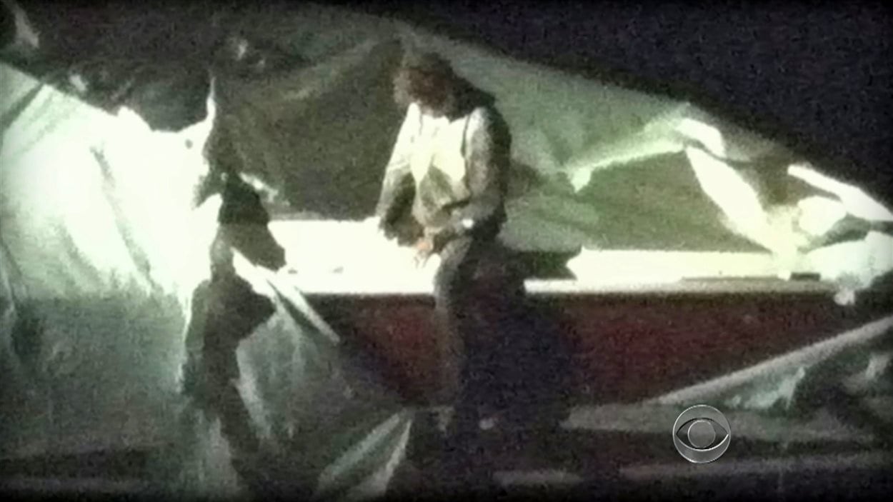 Dzhokhar Tsarnaev peu avant sa capture