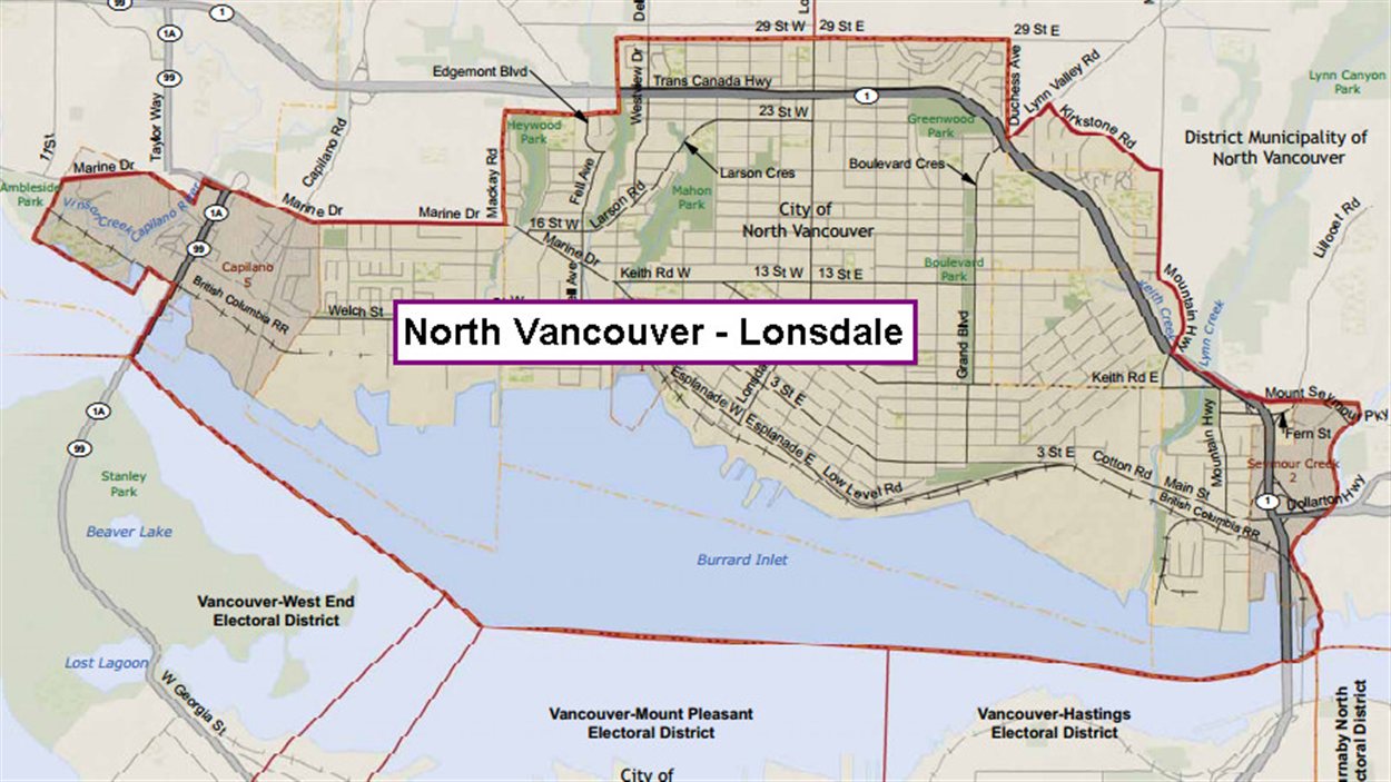 Élections C.B. le candidat conservateur de North VancouverLonsdale