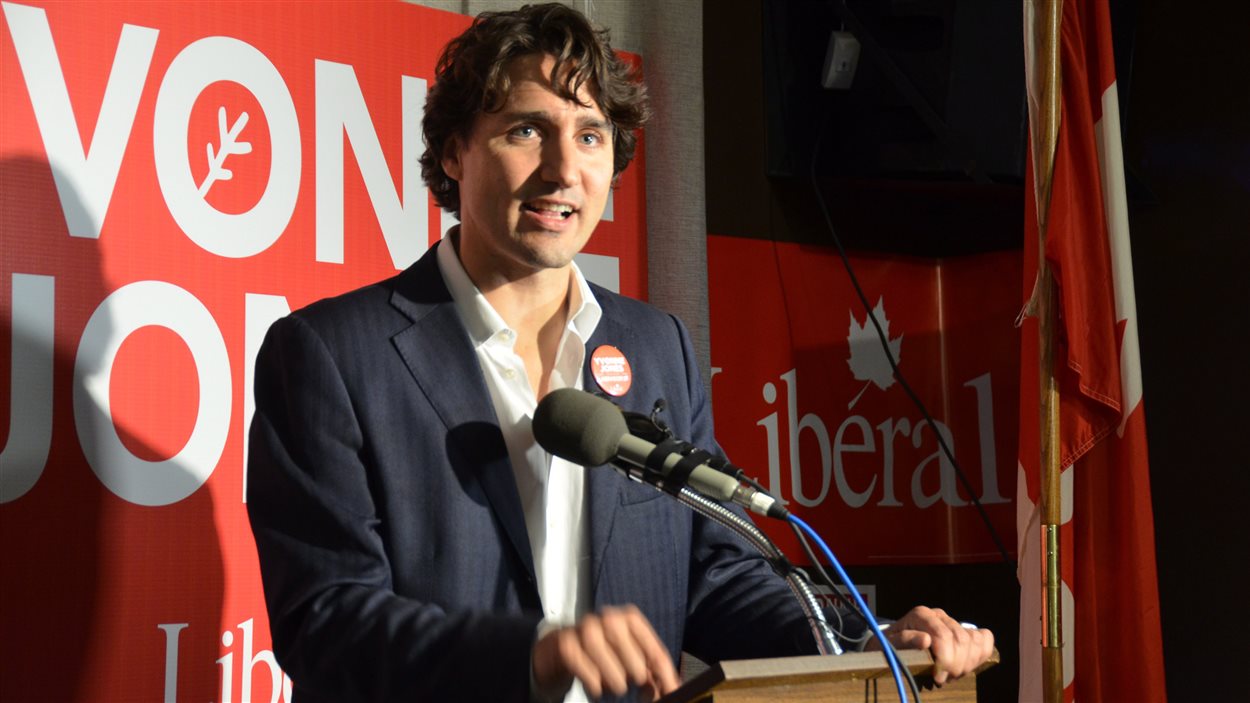 Le chef du Parti libéral du Canada (PLC), Justin Trudeau