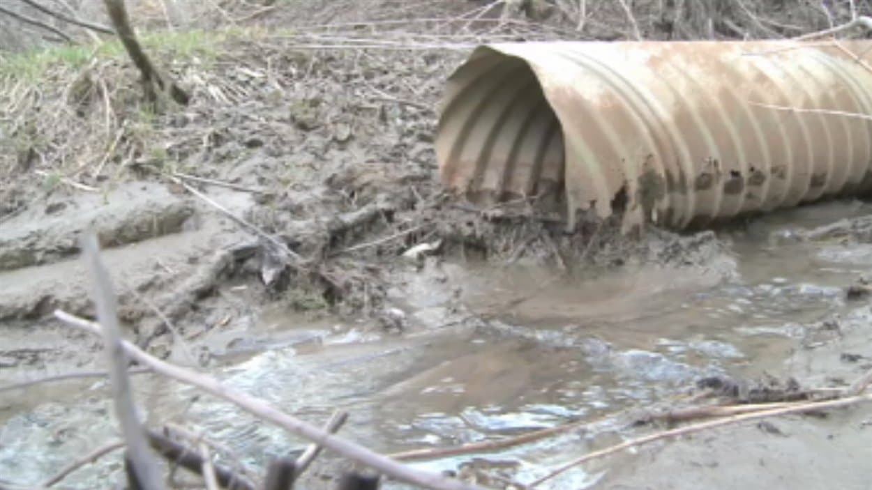 Des égouts municipaux continuent d'être déversés directement dans des rivières.