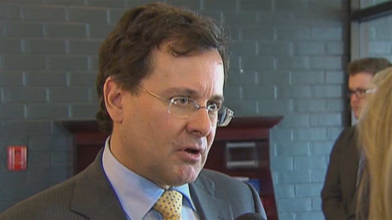 Le ministre de la Justice Bertrand Saint-Arnaud