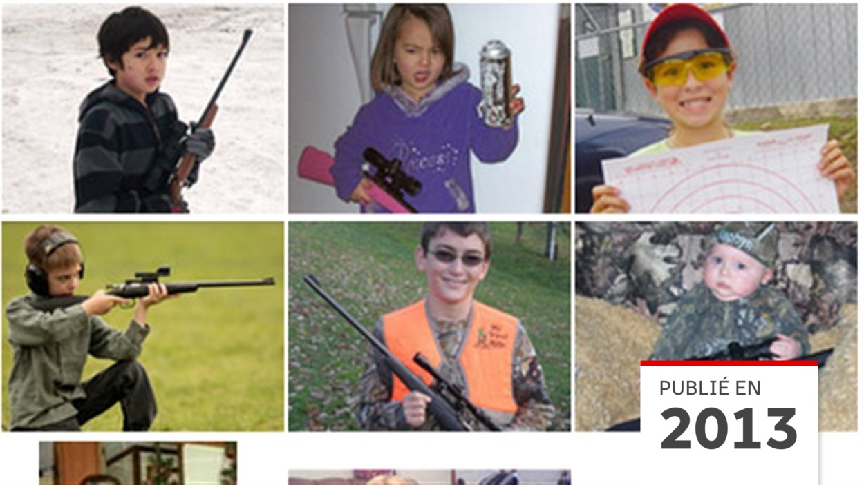 Des fusils spécialement destinés aux enfants aux États-Unis