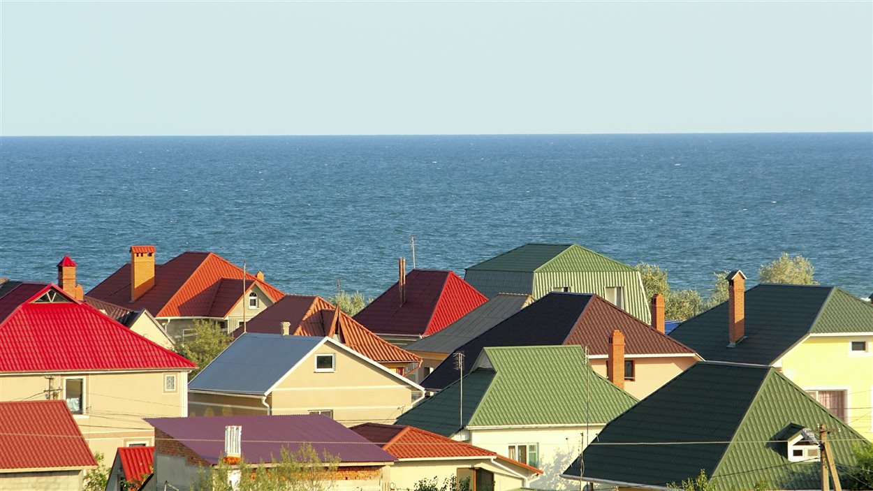 Maisons colorées