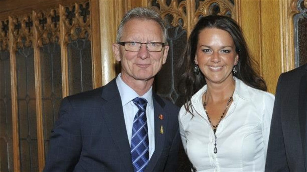 Pierre-Hugues Boisvenu et son ex-assistante, Isabelle Lapointe (archives)