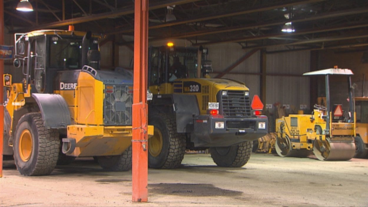Arrondissement de Jonquière 5 M pour agrandir le garage des travaux
