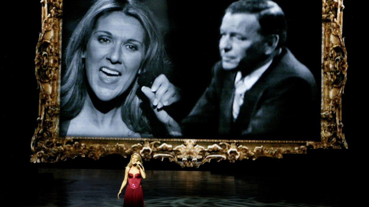 L'hommage de Céline Dion a Frank Sinatra lors de la 500e de son spectacle à Las Vegas