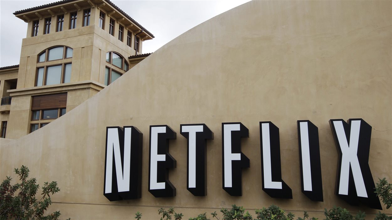 Façade extérieure de Netflix à Los Gatos en Californie