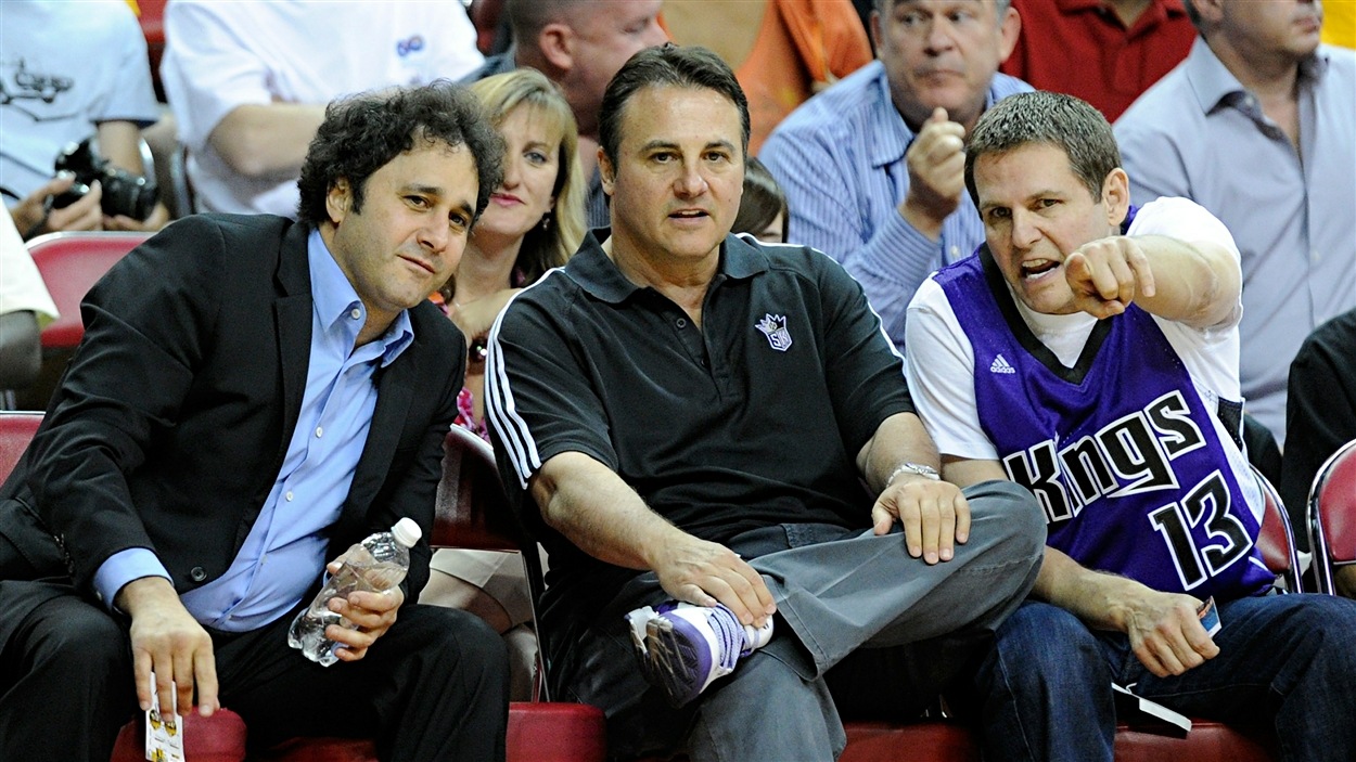 Les frères George, Gavin et Joe Maloof