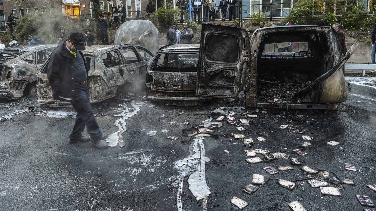 Voitures incendiées