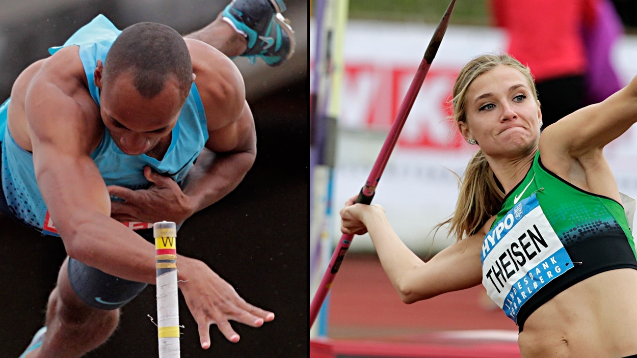 Damian Warner et Brianne Theisen