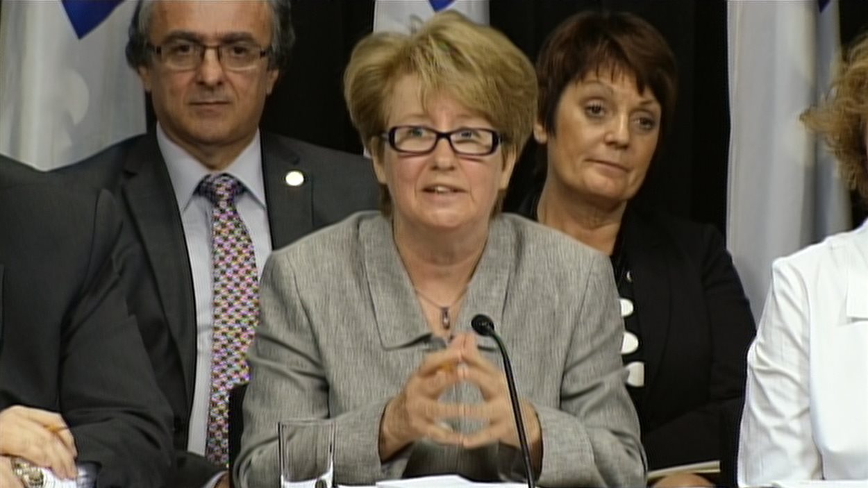 La ministre Agnès Maltais