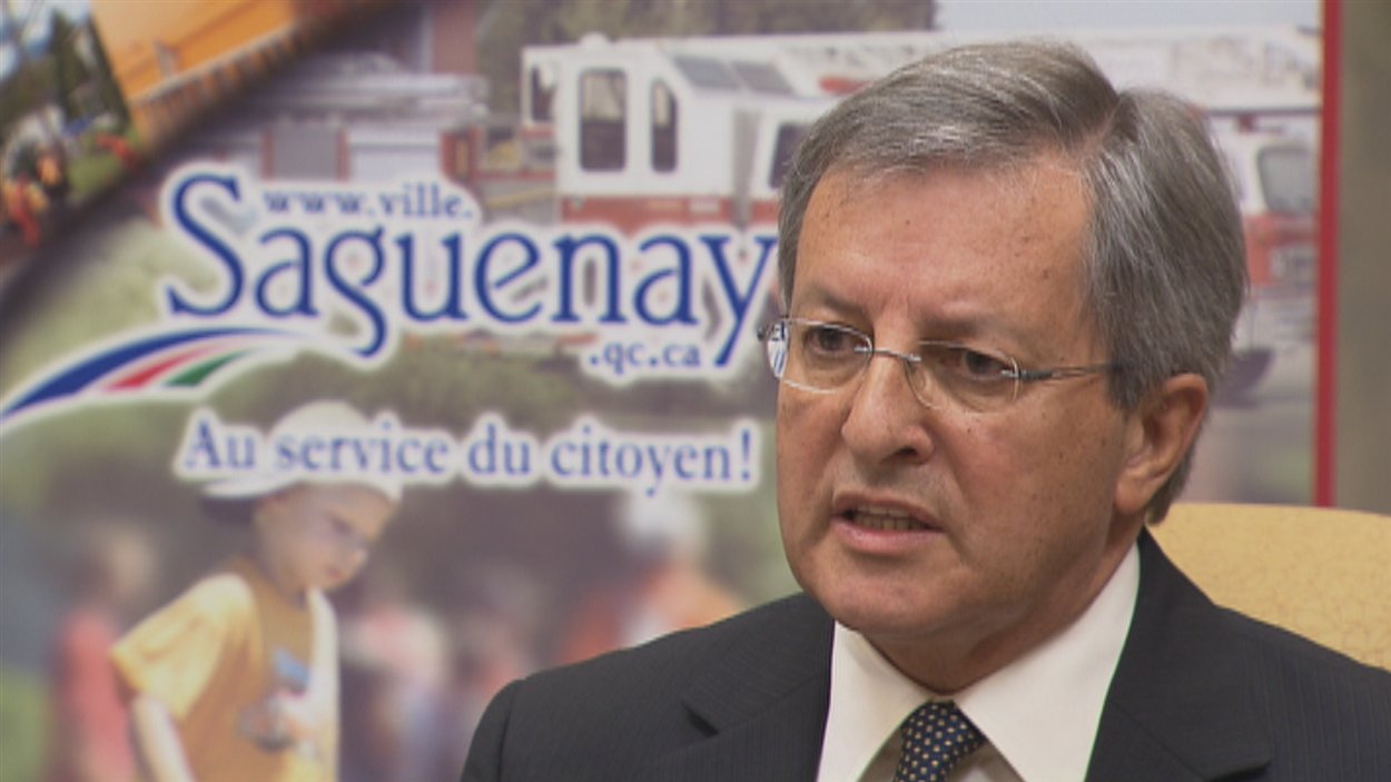 Le maire de Saguenay, Jean Tremblay