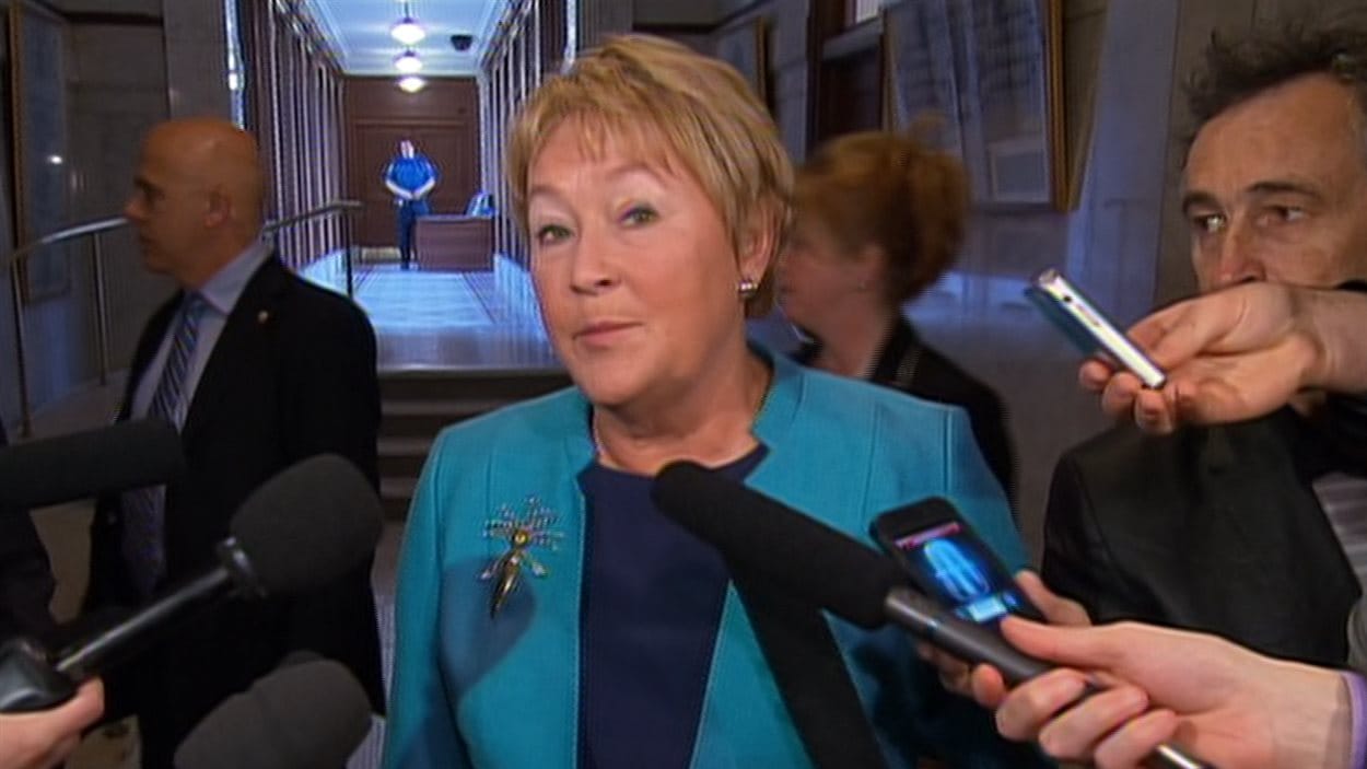 Le première ministre du Québec, Pauline Marois, offre ses condoléances à la famille de Henry Morgentaler.