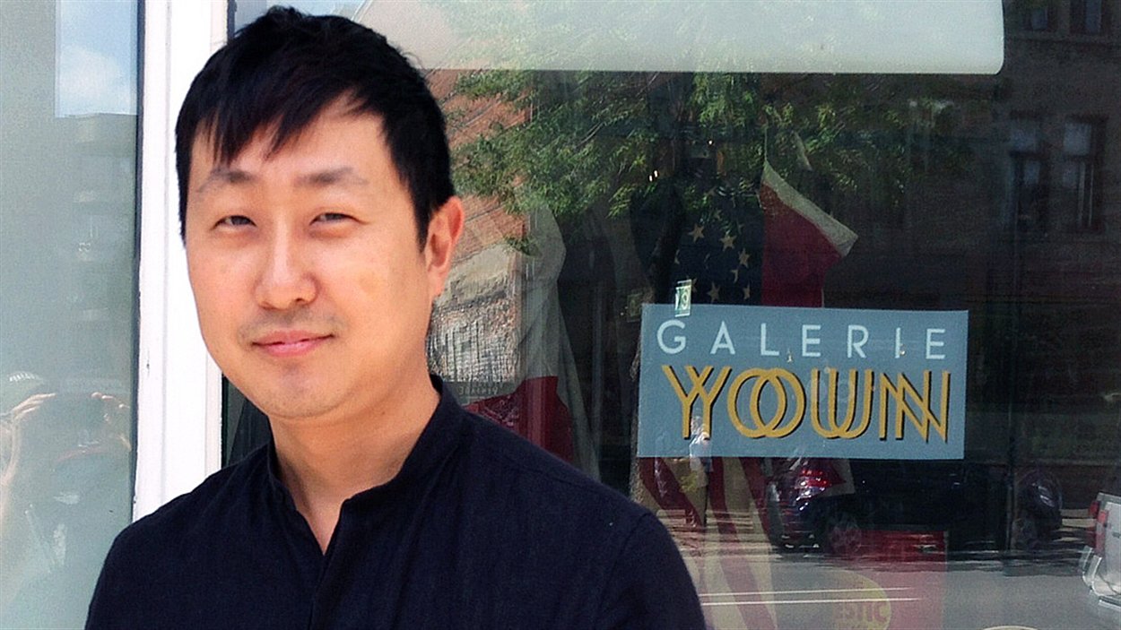 Le galeriste Juno Youn