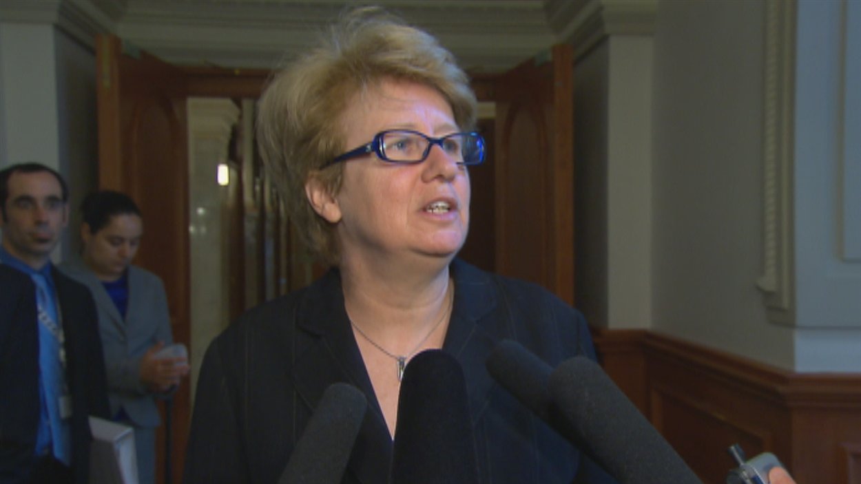 La ministre Agnès Maltais